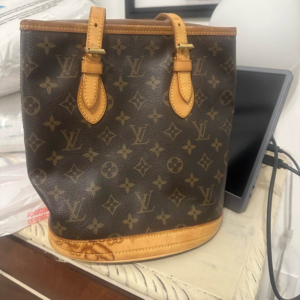 Louis Vuitton bucket bag